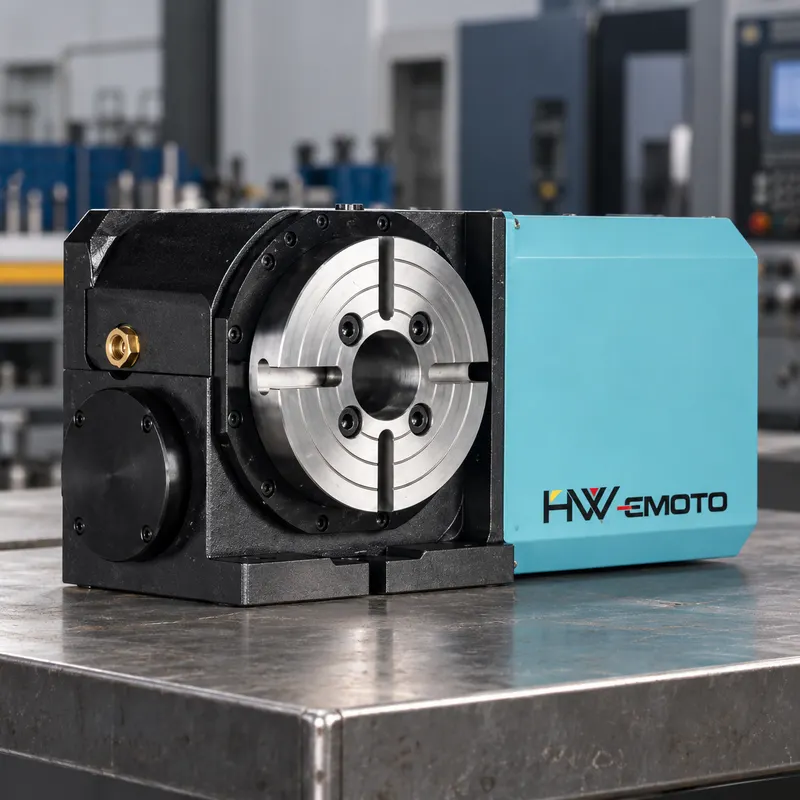 Поворотный стол HW-170 с пневматической задней бабкой